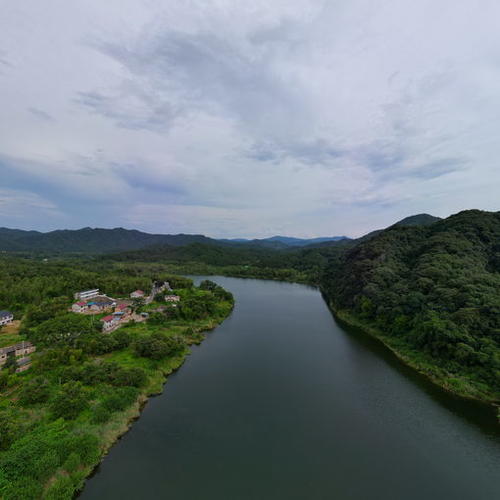 昌江航道潭口村域  全景