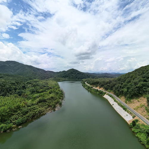 昌江航道程家湾域  全景