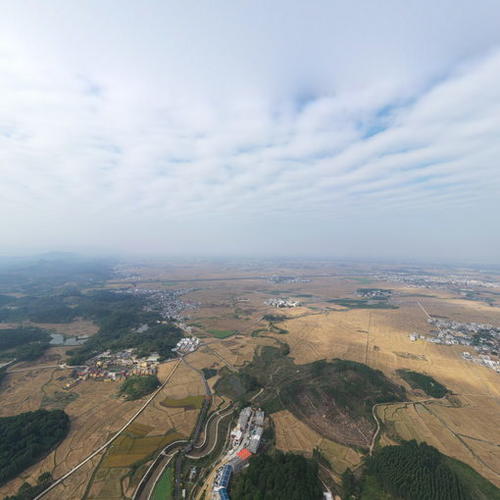 大陆村全景