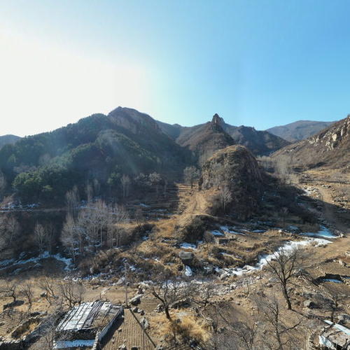 河北圣露山泉水水源地全景图