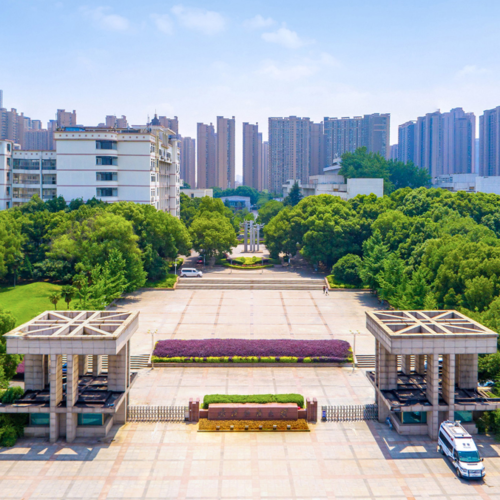 武汉纺织大学航拍vr全景